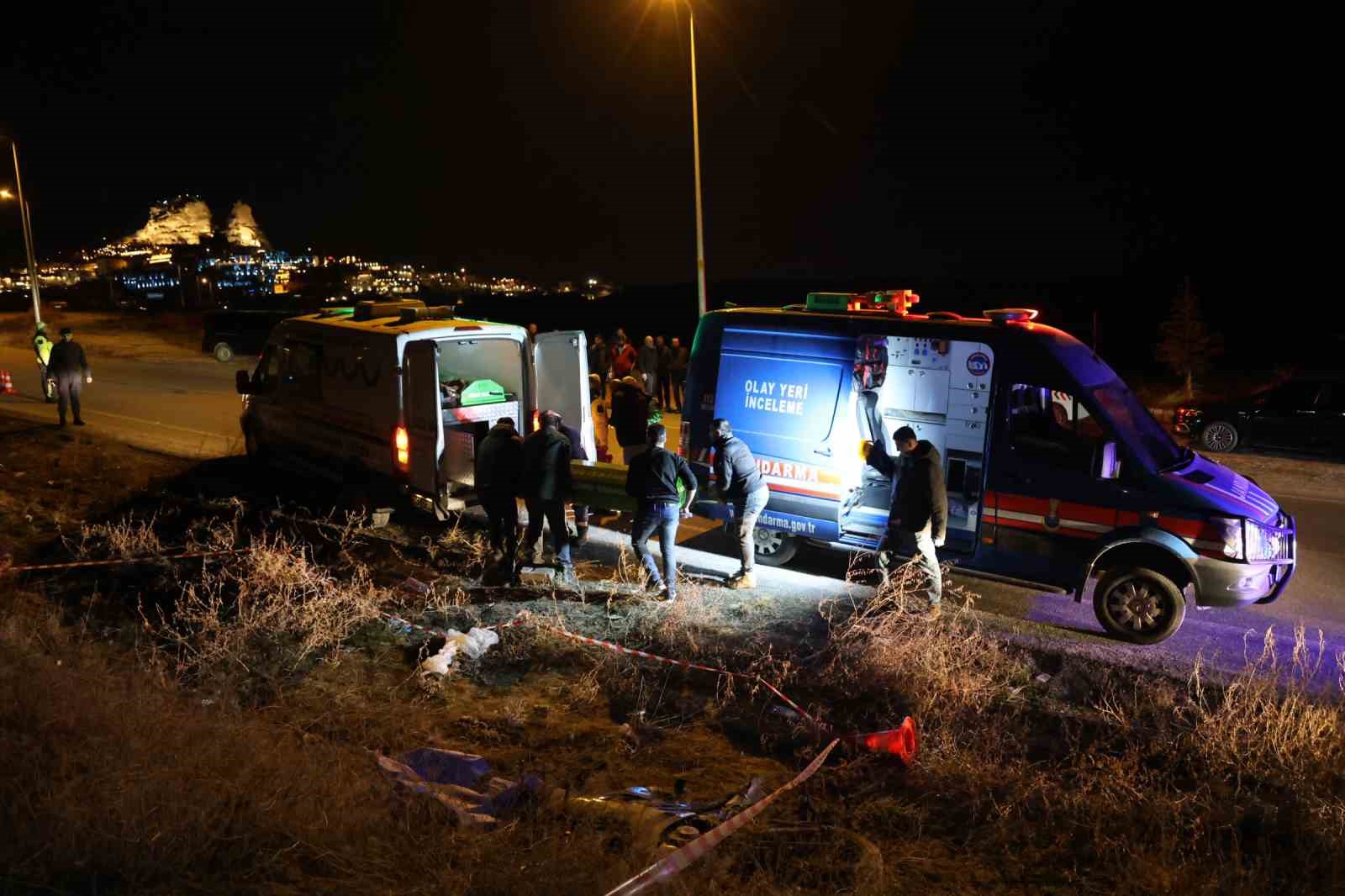 Nevşehir&rsquo;de motosiklet şarampole devrildi: 1 &ouml;l&uuml;
