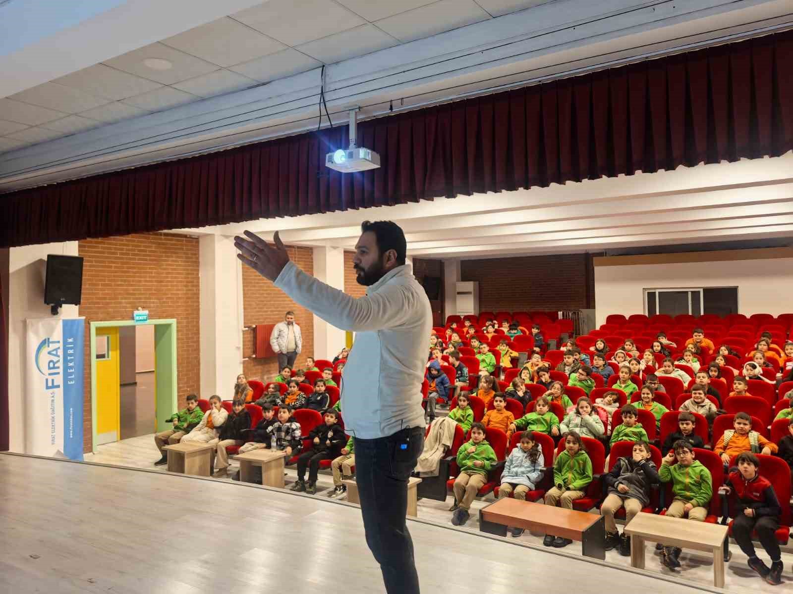 Fırat EDAŞ&rsquo;tan okullarda enerji tasarrufu ve verimlilik eğitimi
