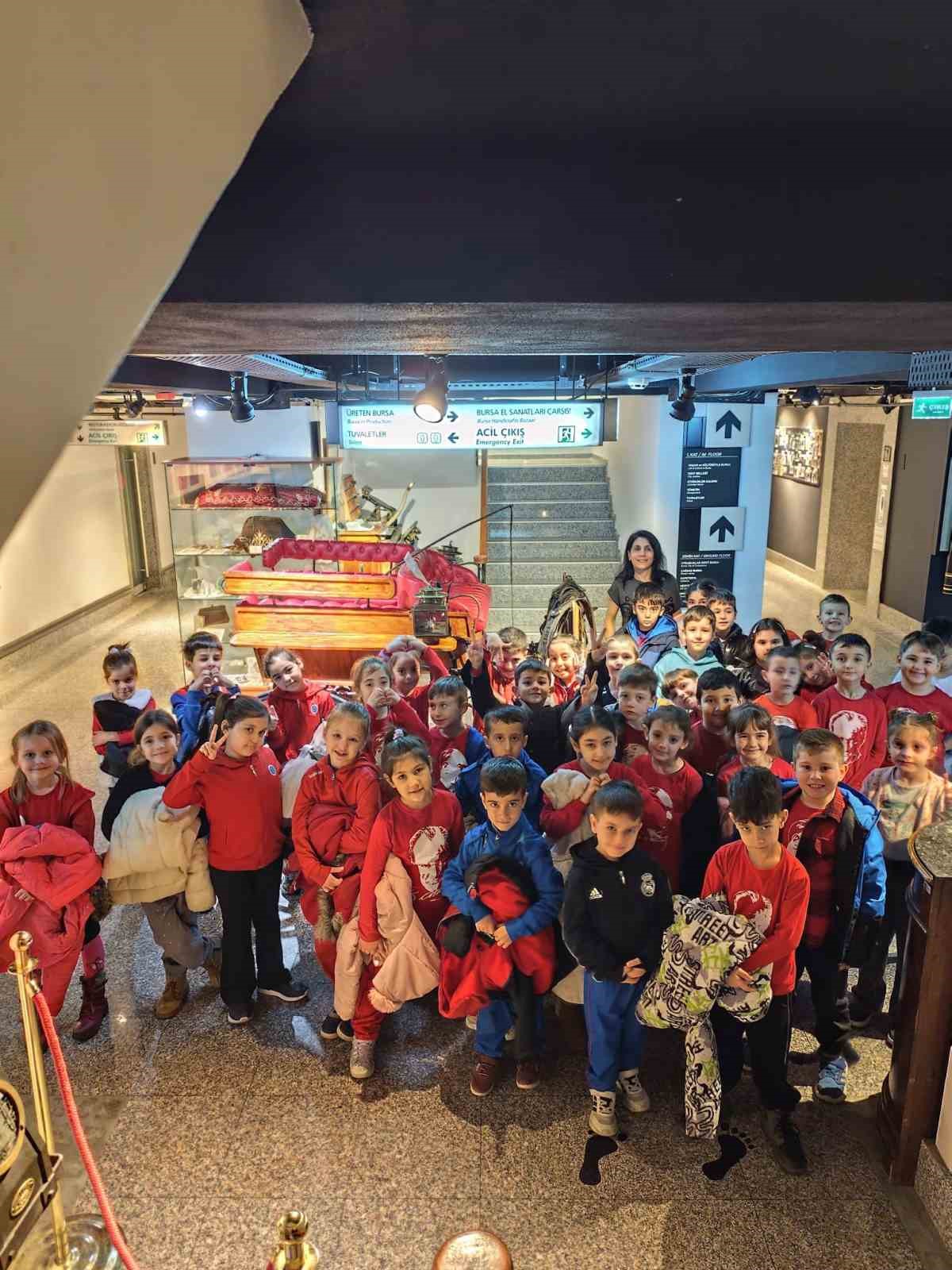 İlkokul öğrencileri, Kent Müzesi’nde tarihe yolculuk yaptı