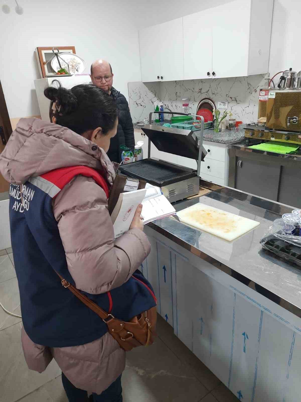 Köşk’te okul kantinleri denetlendi