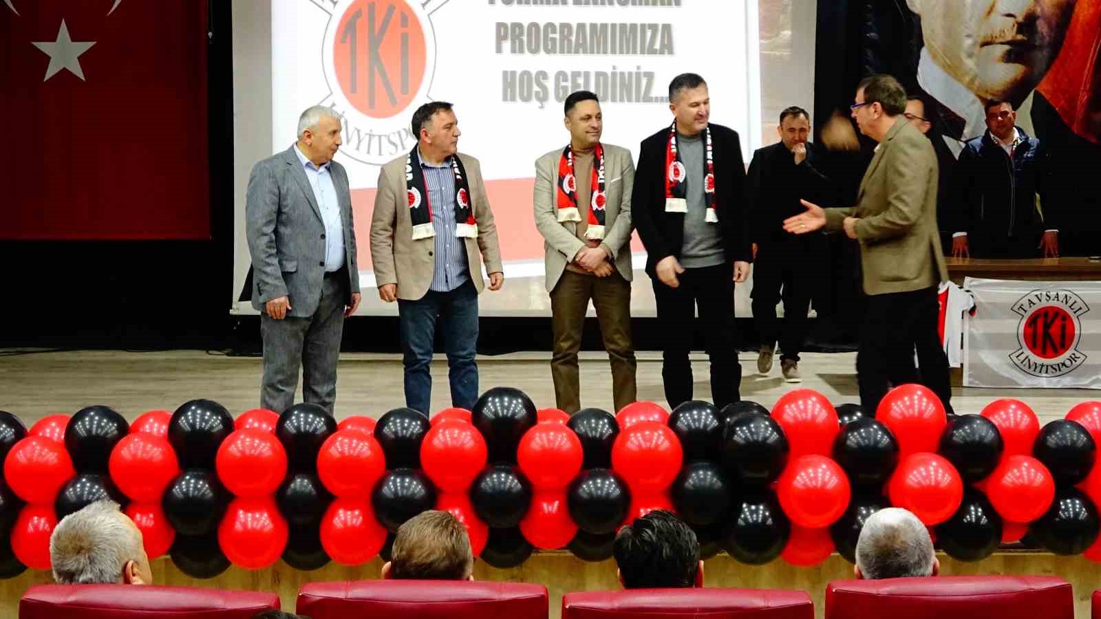 Tavşanlı Linyitspor&rsquo;dan dev destek lansmanı
