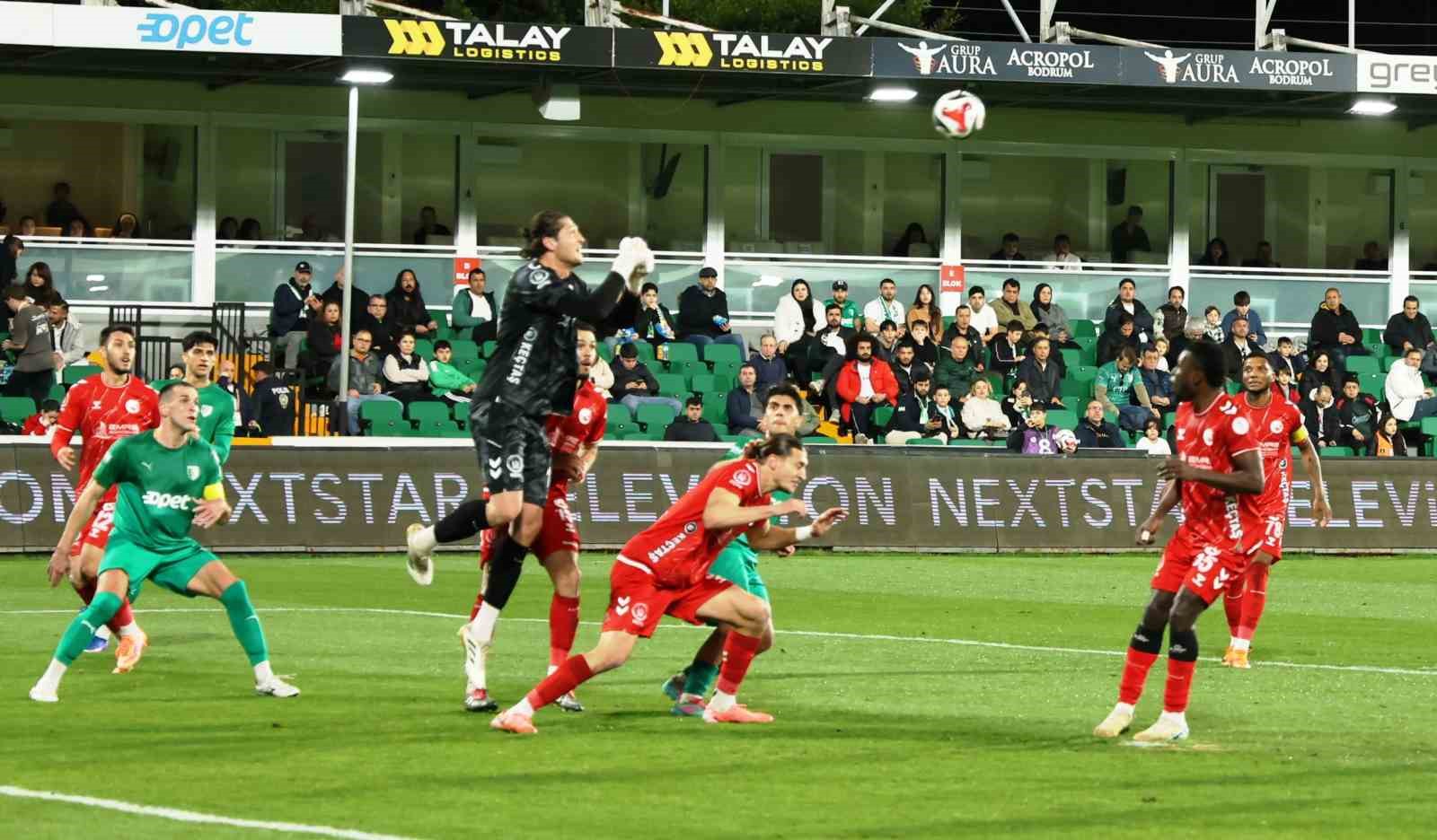 Trendyol 1. Lig: Bodrum FK: 4 - Ankara Ke&ccedil;i&ouml;reng&uuml;c&uuml;: 3
