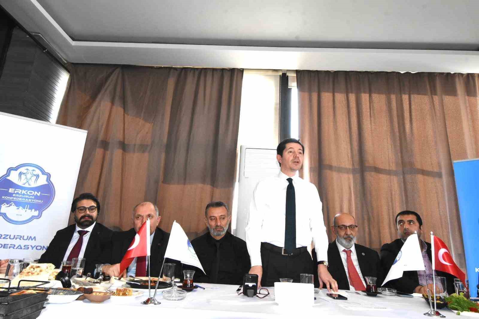 ERKON Başkanı Murat Şahsuvaroğlu, "G&uuml;&ccedil; birliği yaparak sorunları aşarız"
