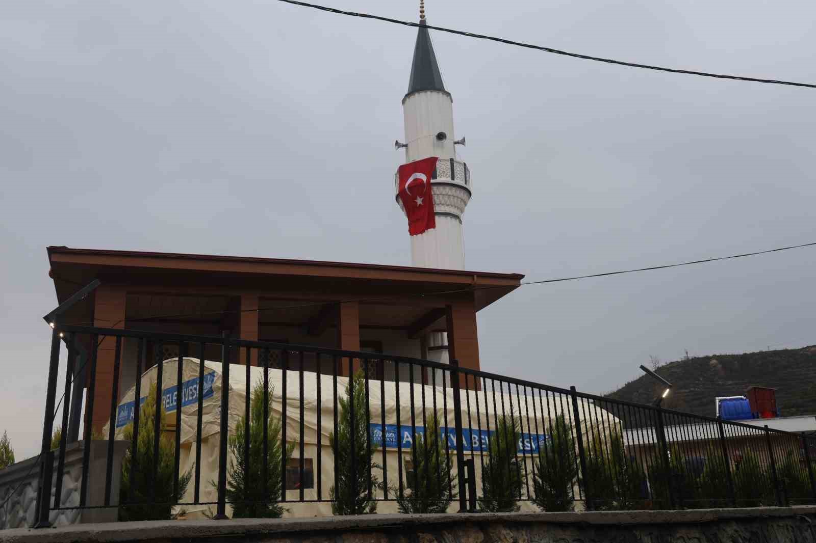 Asrın felaketinin ardından Hatay’da 119’uncu cami ibadete açıldı