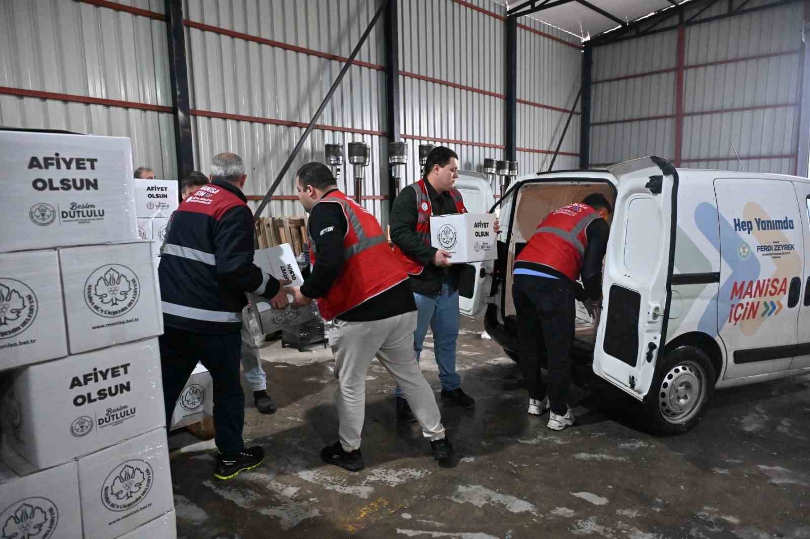 Ramazan &ouml;ncesi 22 bin sofraya b&uuml;y&uuml;kşehirden destek
