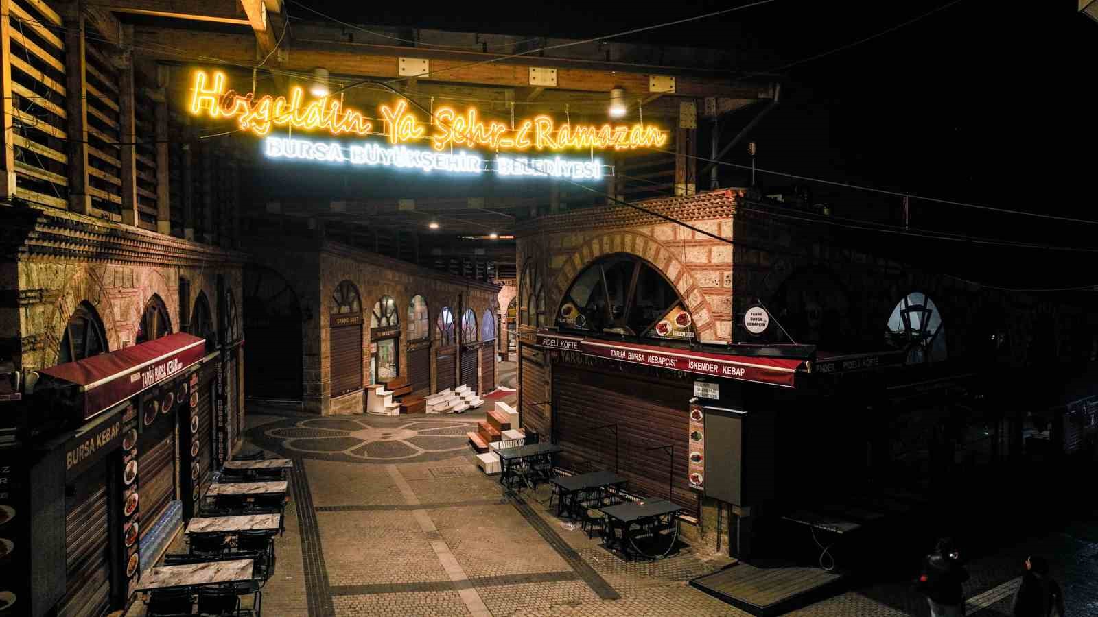 Bursa&rsquo;da &lsquo;Ramazan&rsquo; coşkusu
