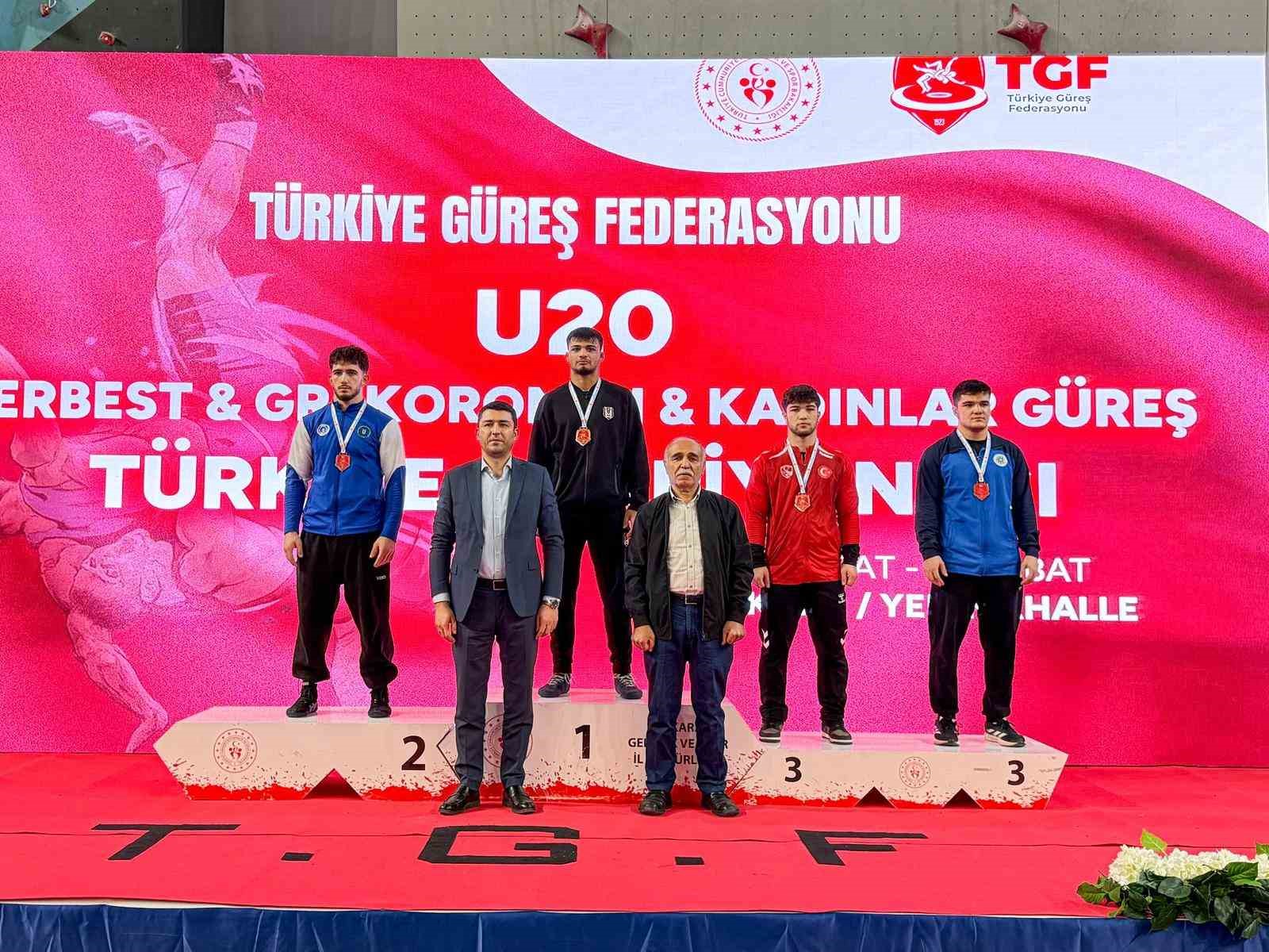 U20 Serbest G&uuml;reş T&uuml;rkiye Şampiyonası sona erdi
