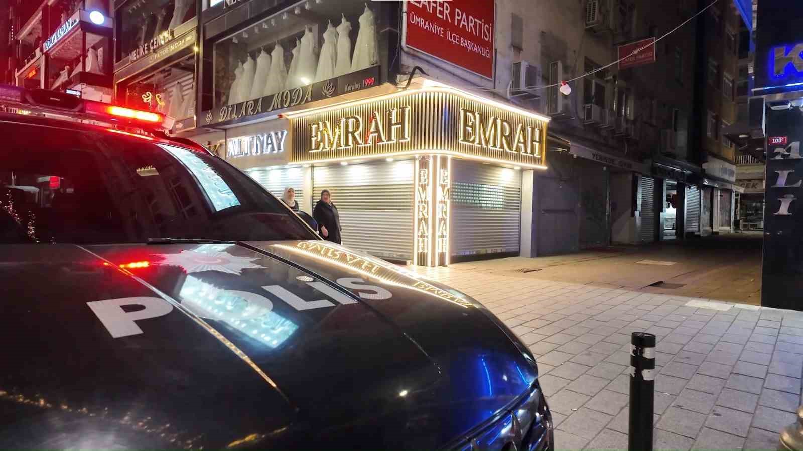 &Uuml;mraniye&rsquo;de kuyumcuda doldur-boşalt faciası: İş arkadaşını vurdu
