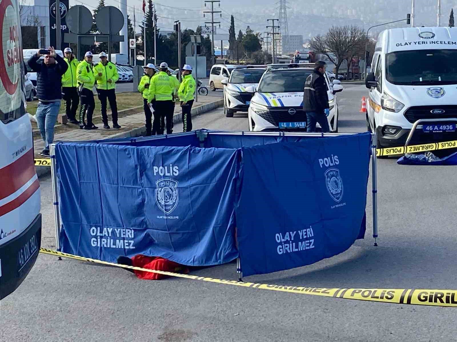 Kahramanmaraş&rsquo;ta tırın &ccedil;arptığı yaya hayatını kaybetti
