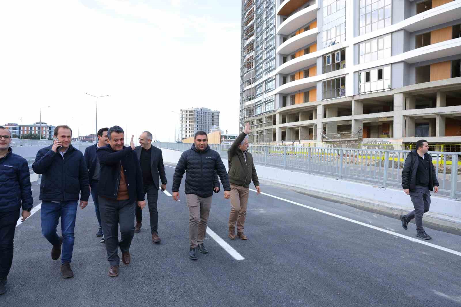 Samsun’da Recep Tayyip Erdoğan Bulvarı trafiğe açıldı