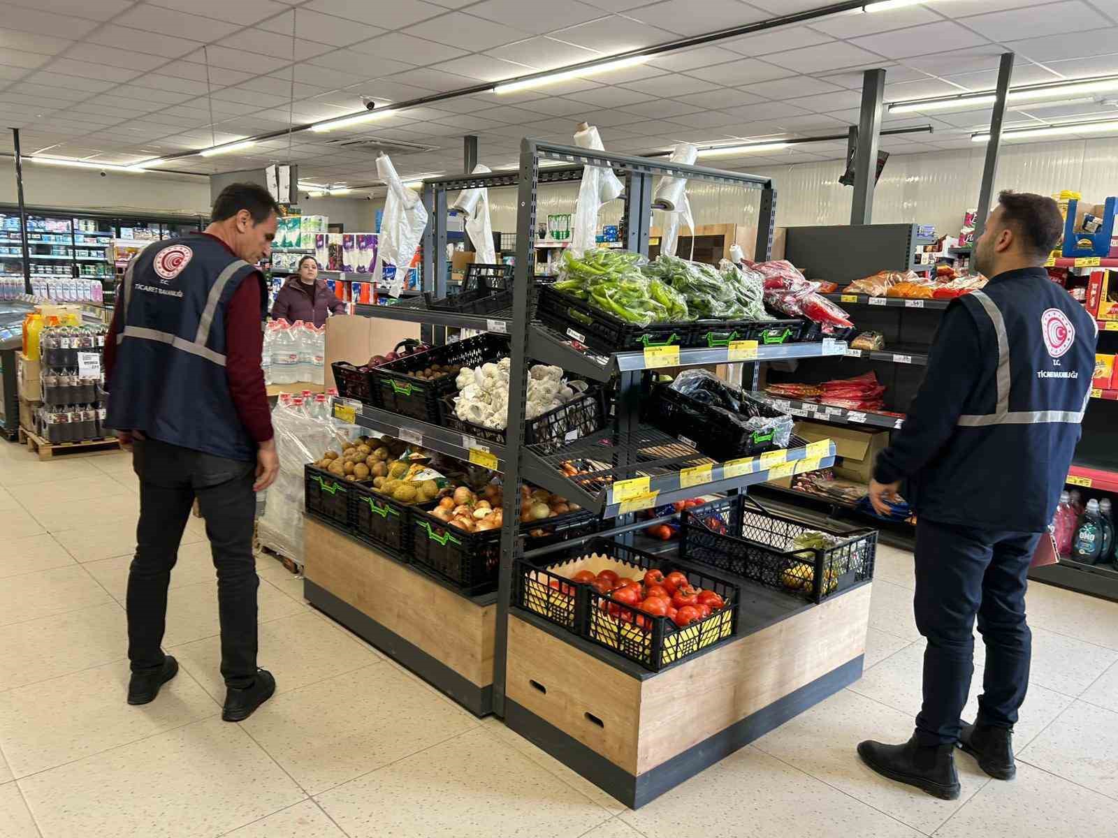 Ticaret İl M&uuml;d&uuml;rl&uuml;ğ&uuml;&rsquo;nden Ramazan &ouml;ncesi denetim
