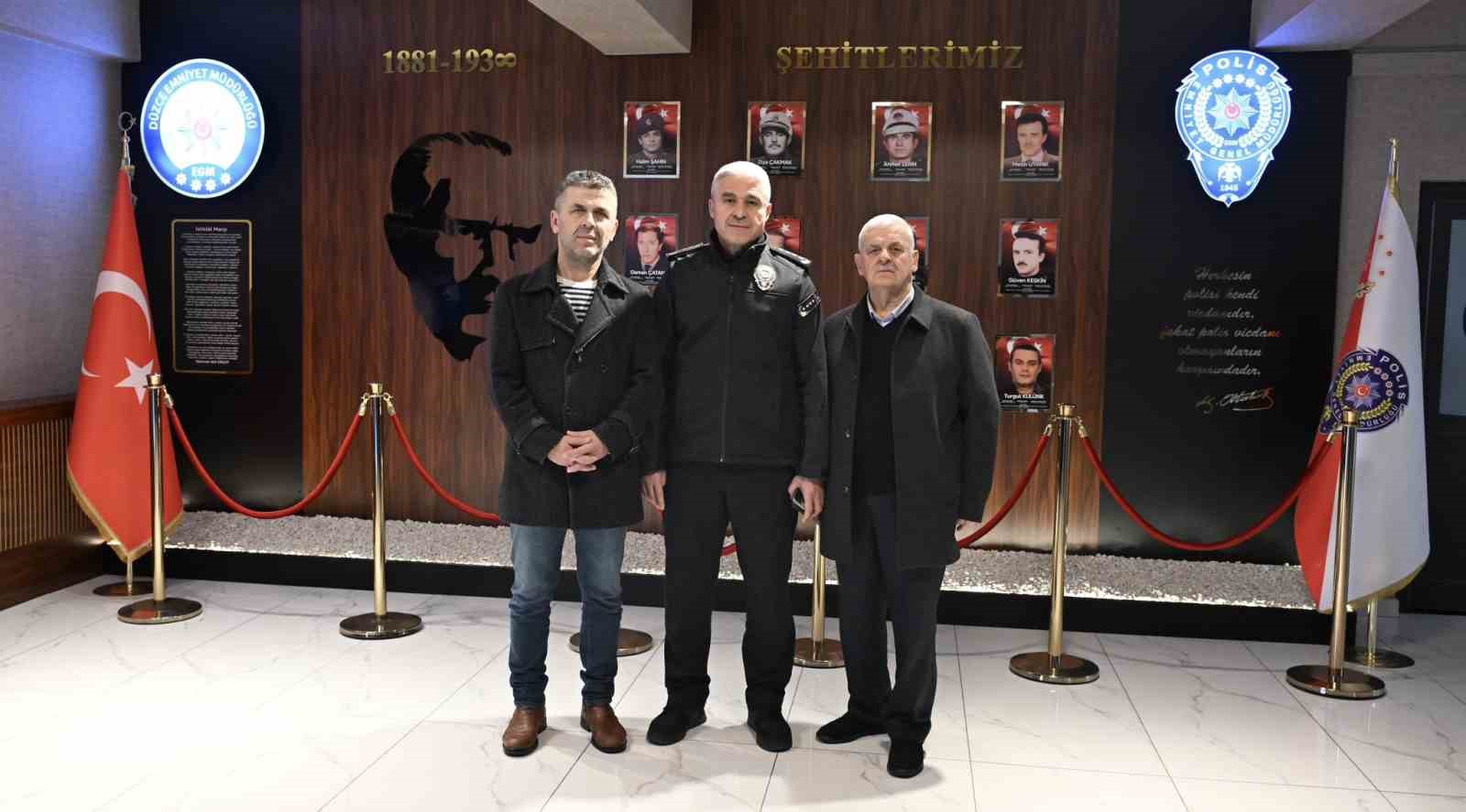 Erg&uuml;der, Şehit Polis Turgut K&uuml;l&uuml;nk&rsquo;&uuml;n ailesini ağırladı
