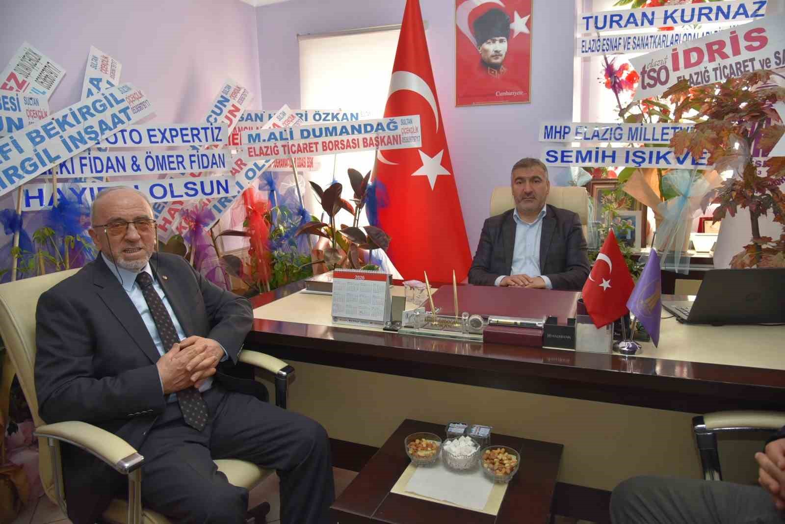 Başkan Dumandağ, Kovancılar ve Karakoçan’da temaslarda bulundu