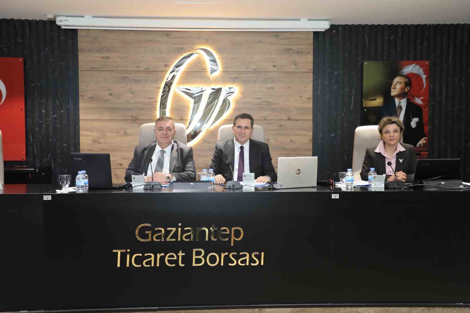 Gaziantep Ticaret Borsası Şubat Ayı Olağan Meclis Toplantısı ger&ccedil;ekleştirildi
