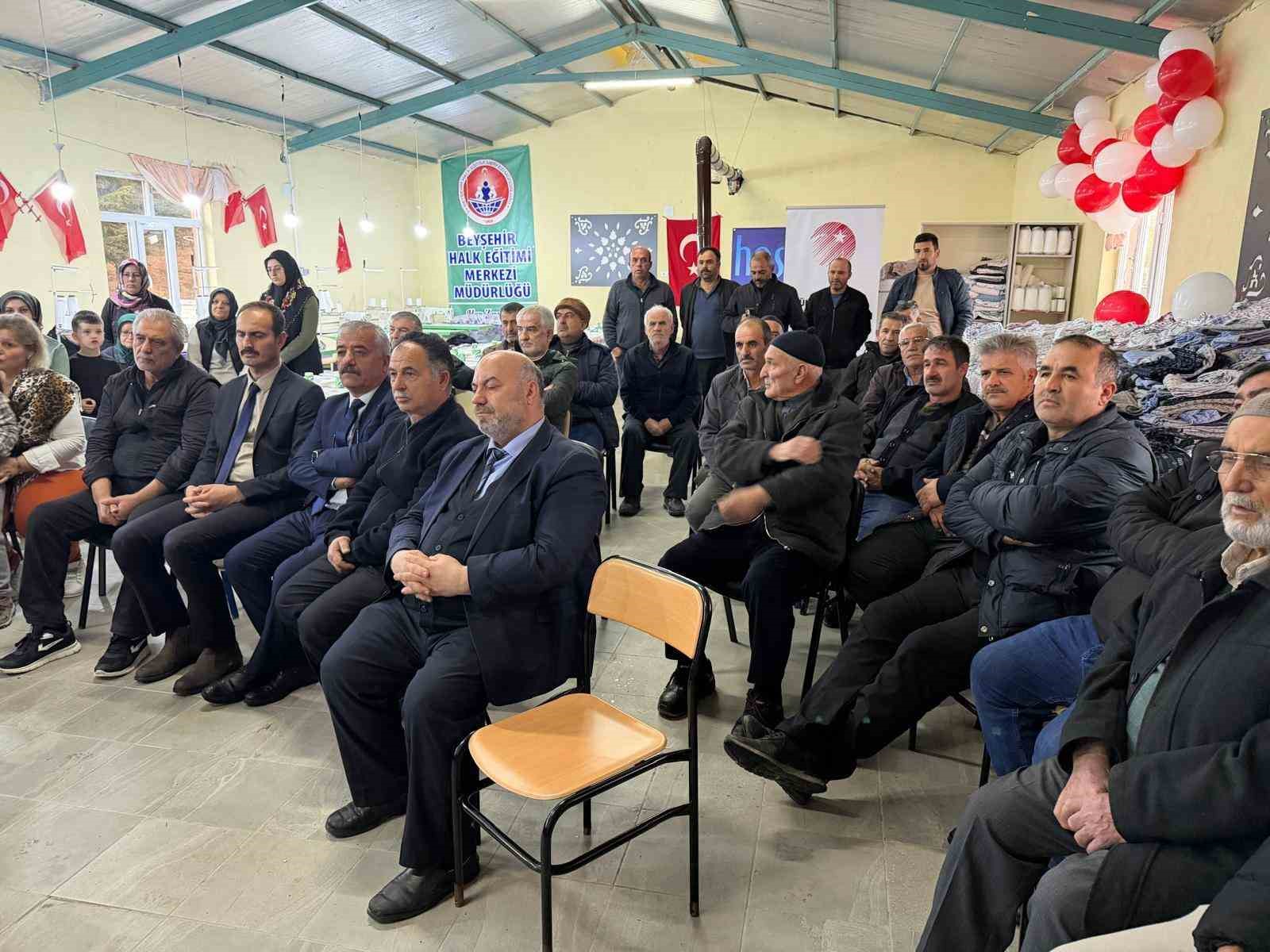 Beyşehir&rsquo;de kadınlara istihdam hamlesi
