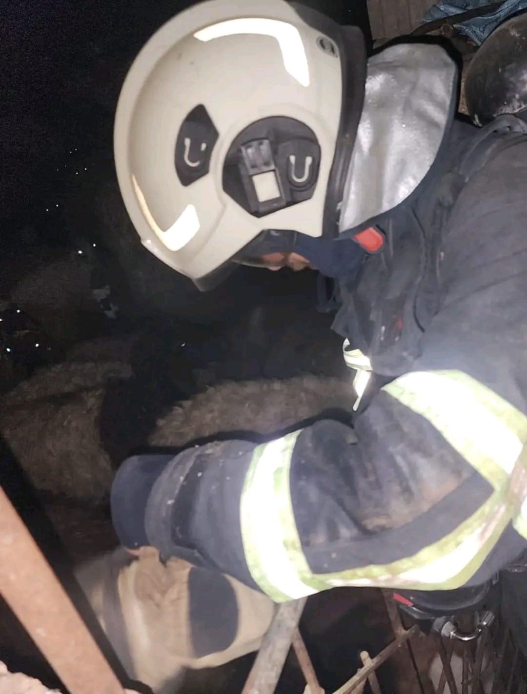 Hatay’da ahırda korkutan yangın