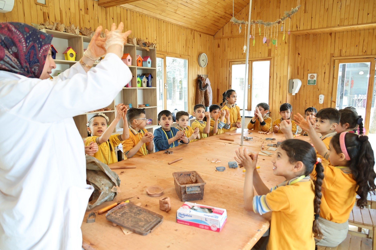 Karatay Tabiat Mektebi&rsquo;nde eğitimler dolu dolu s&uuml;r&uuml;yor
