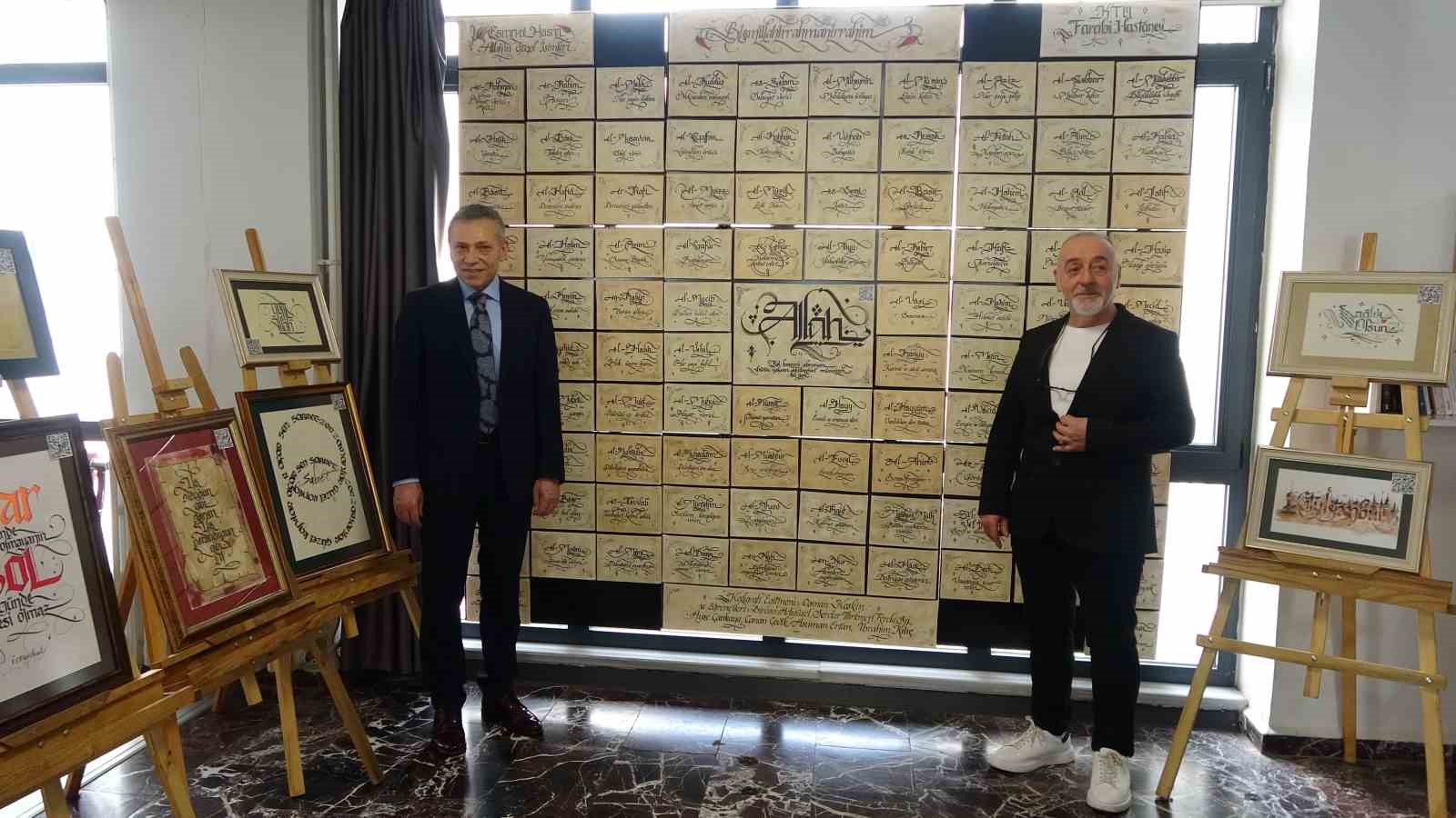 Farabi Hastanesinde Ramazan öncesi anlamlı sergi