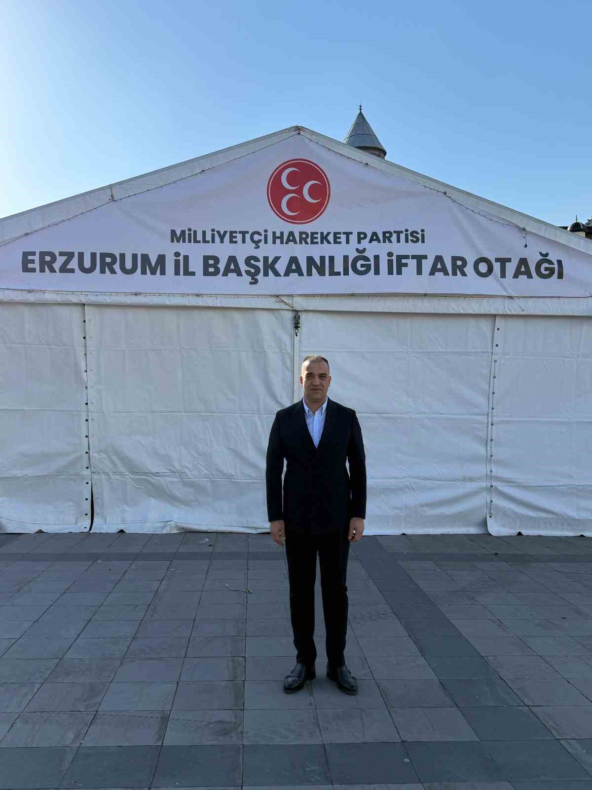 MHP&rsquo;den &lsquo;Bir sofra bin bereket&rsquo; temalı iftar otağı
