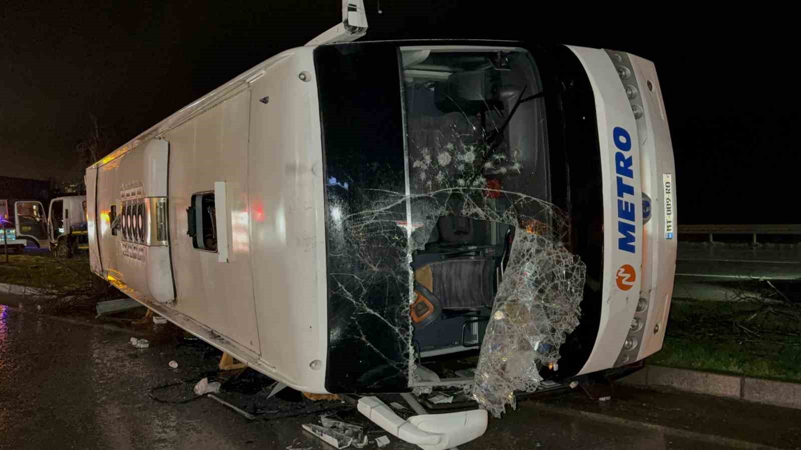 Samsun’daki otobüs kazasında yaralı sayısı 7’ye çıktı