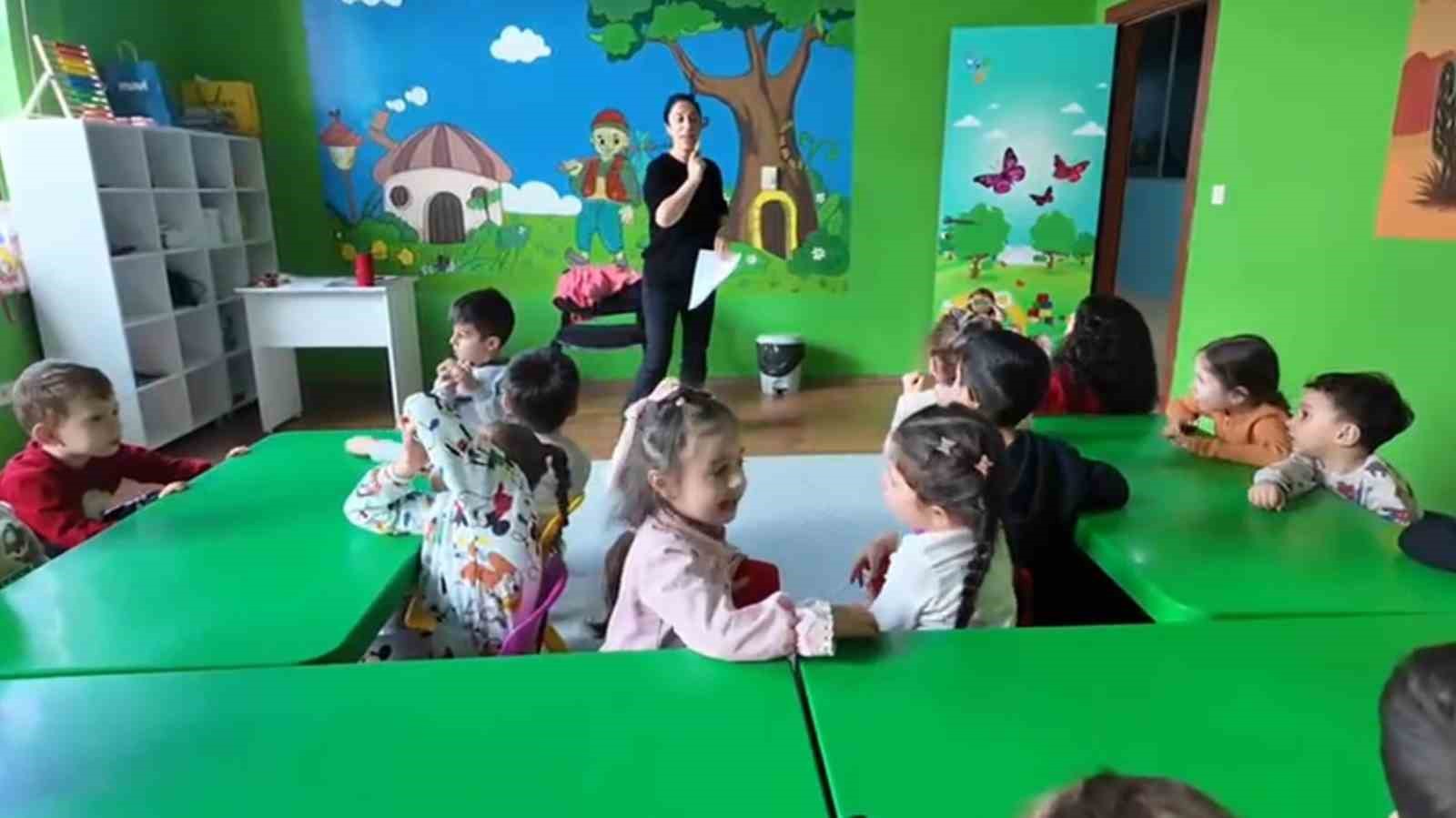 Emniyet personeli &ccedil;ocuklarına y&ouml;nelik ana sınıfı a&ccedil;ıldı
