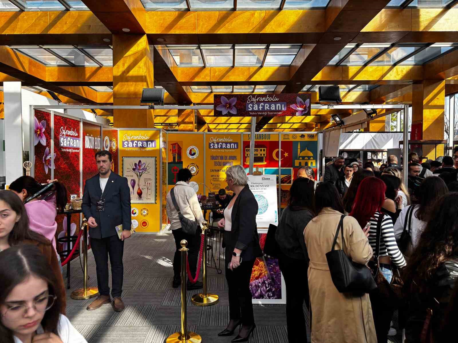 Safranbolu TSO, Culinary Forum’da ’Safranbolu Safranı’nı tanıttı
