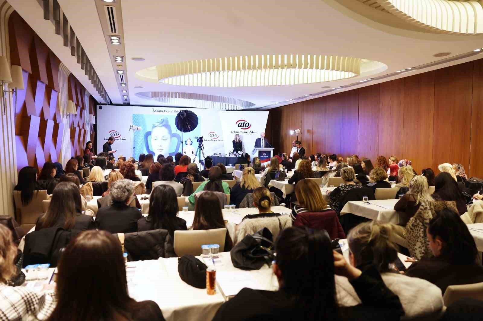 ATO&rsquo;dan kuaf&ouml;r ve g&uuml;zellik sekt&ouml;r&uuml; i&ccedil;in makyaj eğitimi
