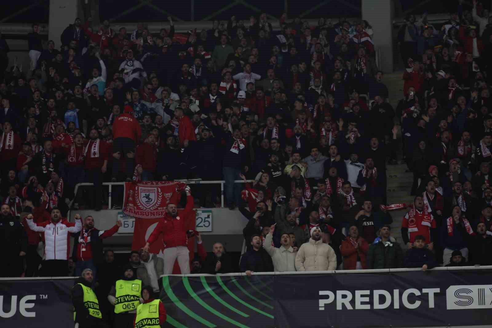 UEFA Konferans Ligi: KF Shkendija: 0 - Samsunspor: 0 (Ma&ccedil; devam ediyor)
