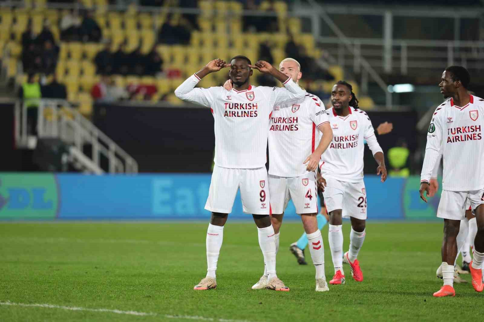 UEFA Konferans Ligi: KF Shkendija: 0 - Samsunspor: 1 (Ma&ccedil; sonucu)
