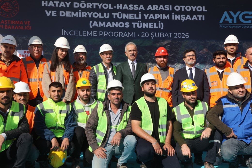Güneydoğu Anadolu ve Arap yarımadasını İskenderun Körfezi’ne doğrudan bağlayacak projede inşa çalışmalarına başlandı