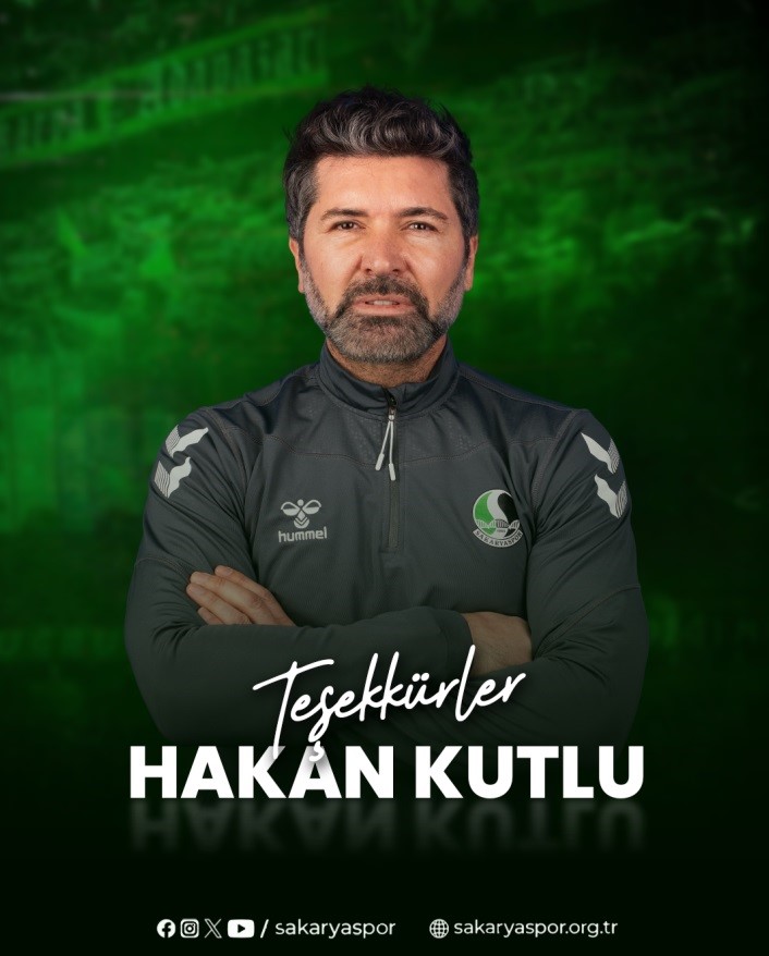 Sakaryaspor&rsquo;da Teknik Direkt&ouml;r Hakan Kutlu ile yollar ayrıldı
