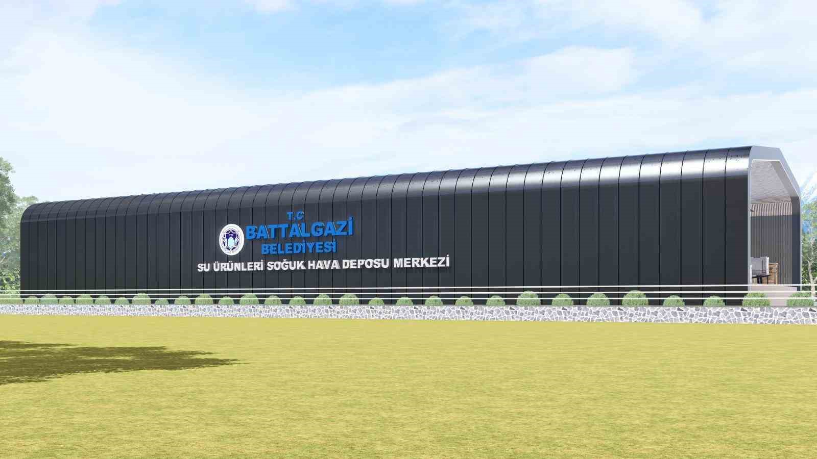 Battalgazi Belediyesi’nden su ürünlerine modern depolama yatırımı