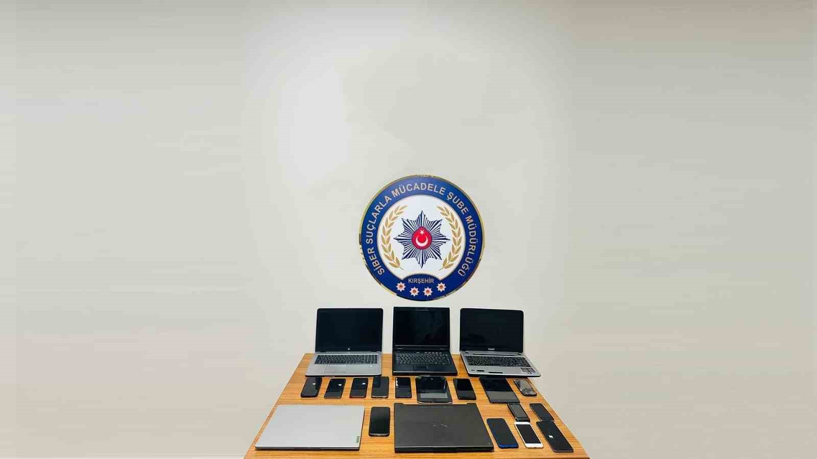 Kırşehir merkezli dolandırıcılık operasyonu: 16 tutuklama
