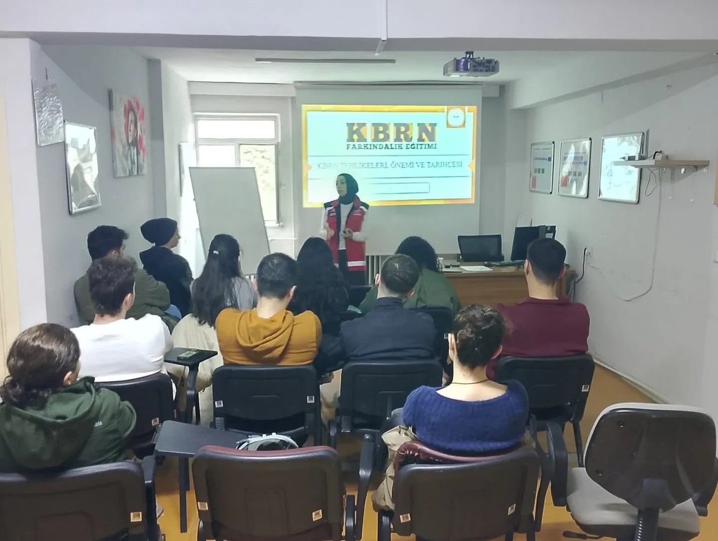 Sinop&rsquo;ta sağlık&ccedil;ılara KBRN farkındalık eğitimi
