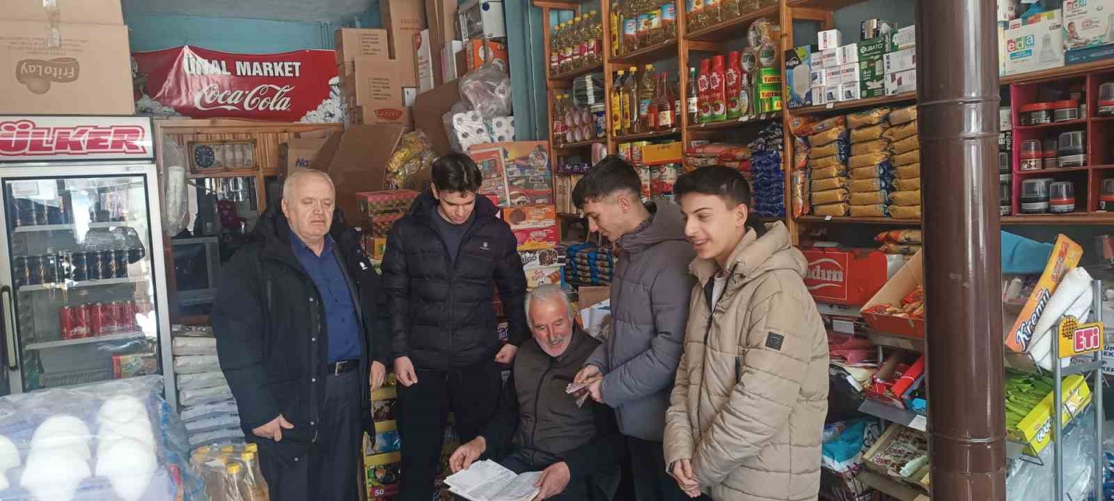 Prof. Dr. Necmeddin Erbakan Fen Lisesi &ouml;ğrencilerinden &ouml;rnek davranış
