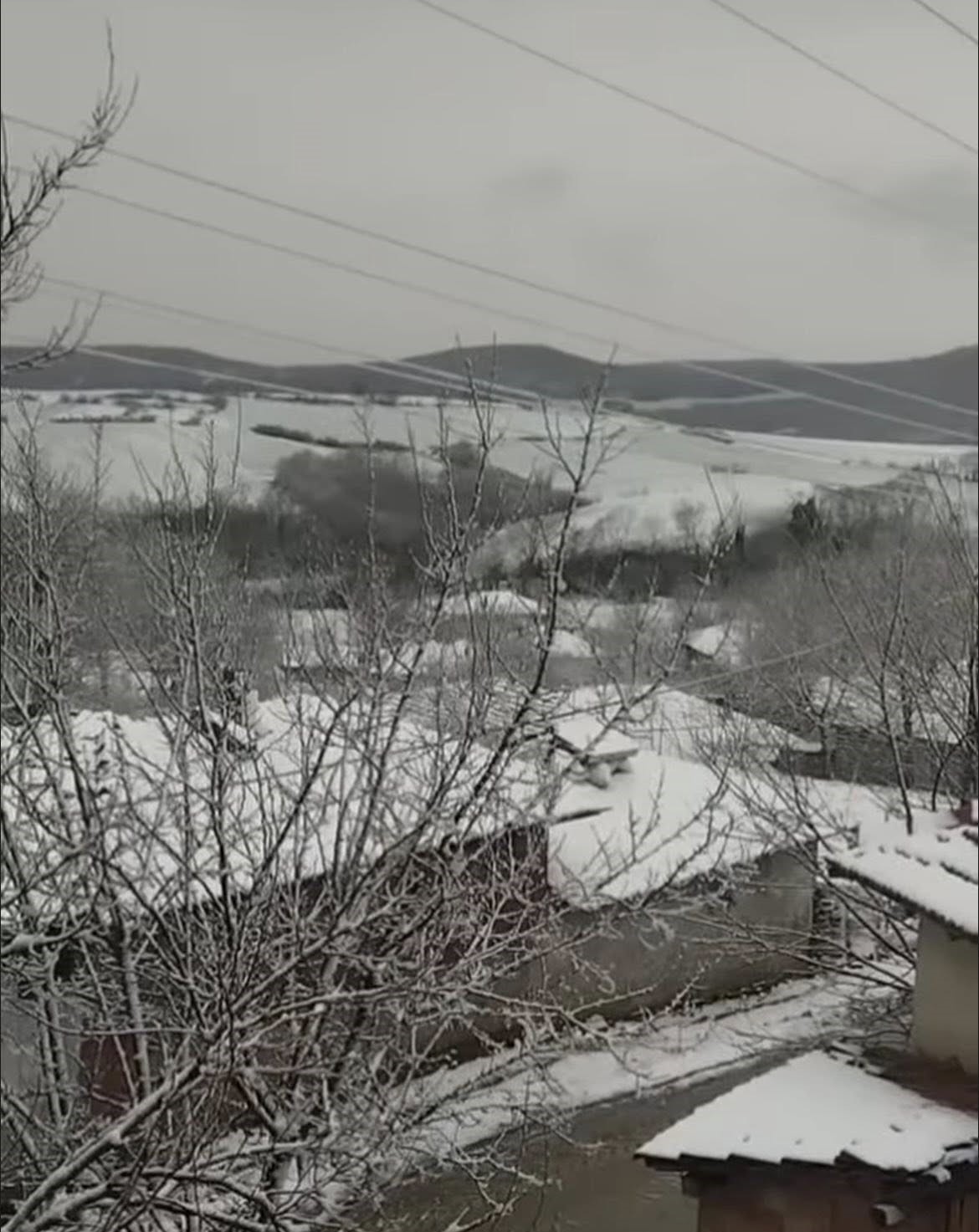 Tekirdağ&rsquo;da y&uuml;ksek kesimlerde kar etkili oluyor
