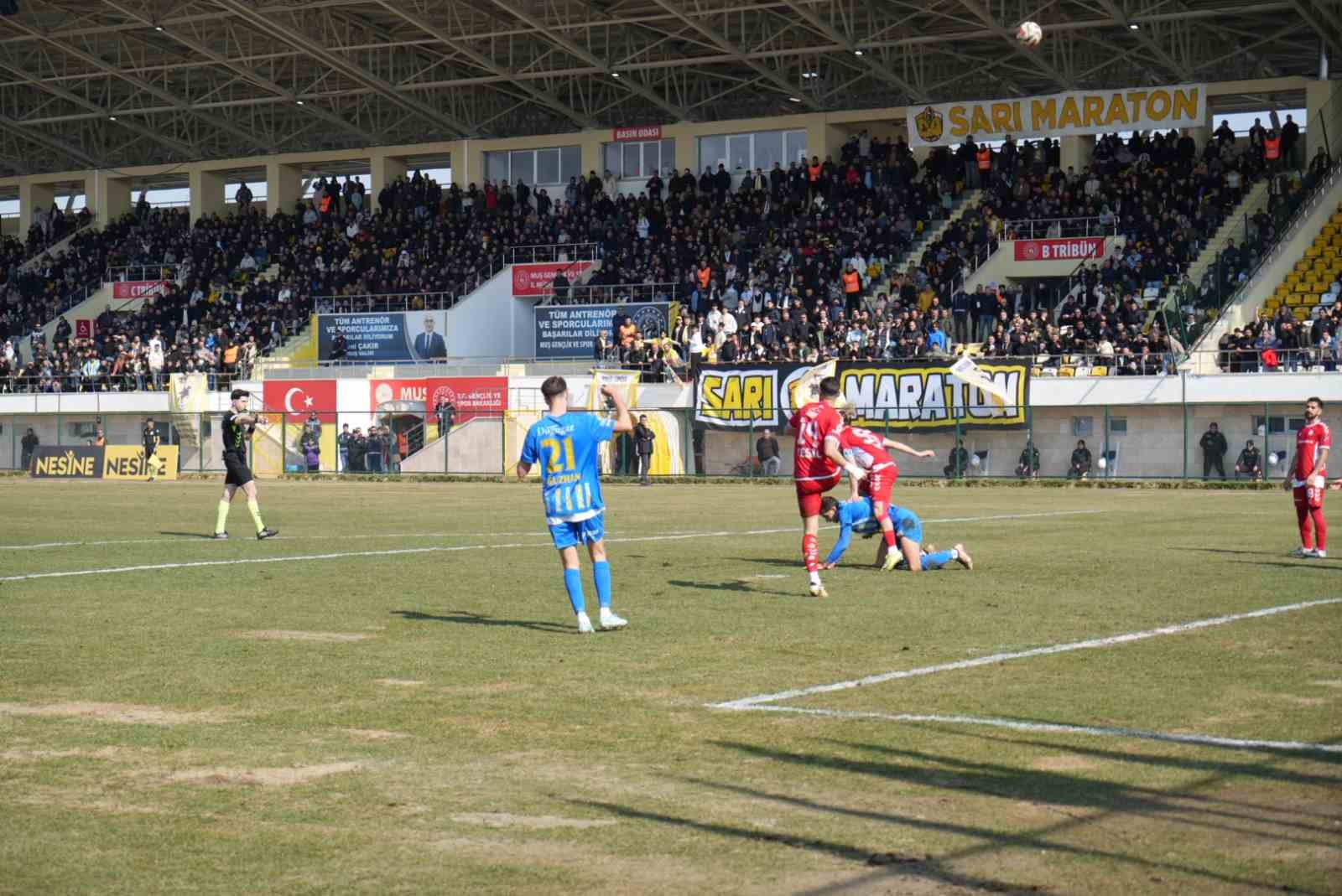 TFF 2. Lig: Muş Spor Kul&uuml;b&uuml;: 1 - 68 Aksaray Belediyespor: 1
