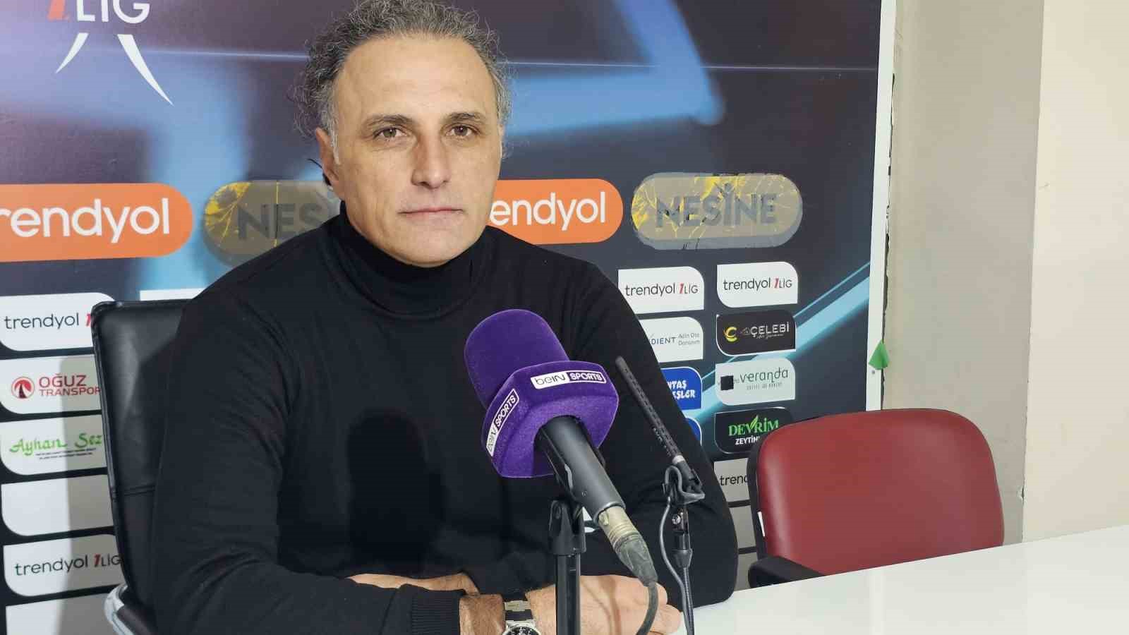 Bandırmaspor- Hatayspor ma&ccedil;ının ardından
