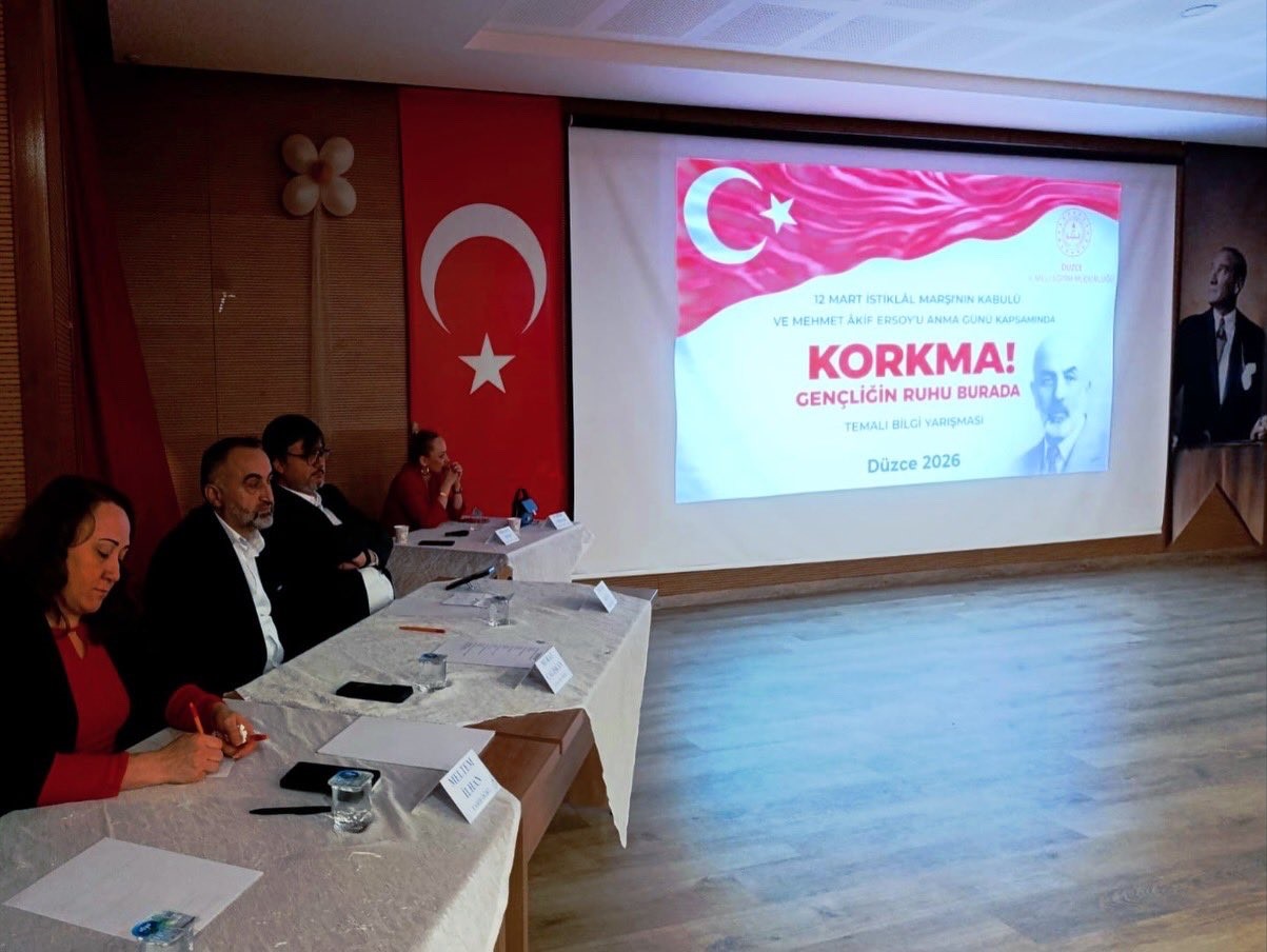 Korkma gen&ccedil;liğin ruhu burada bilgi yarışması yapıldı
