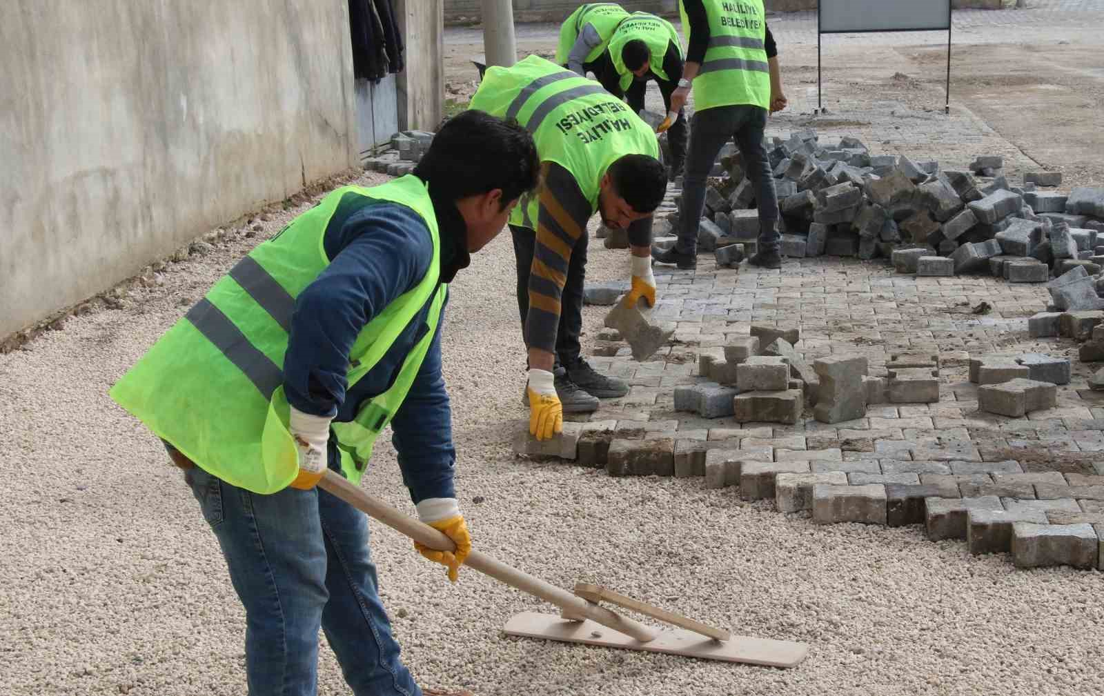 Haliliye&rsquo;de &uuml;styapı &ccedil;alışmaları hız kesmeden s&uuml;r&uuml;yor
