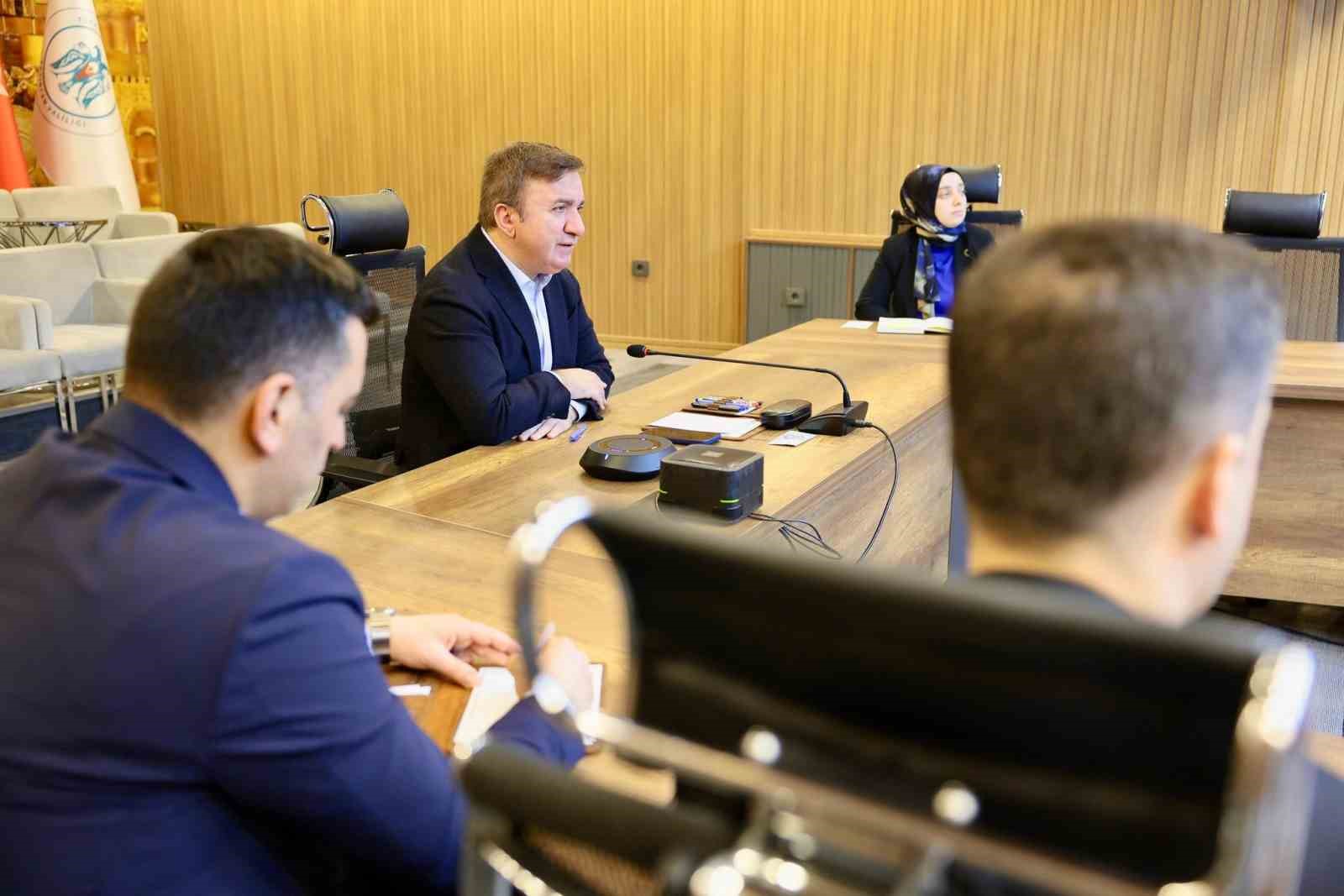 Vali Aydoğdu Başkanlığında koordinasyon toplantısı d&uuml;zenlendi
