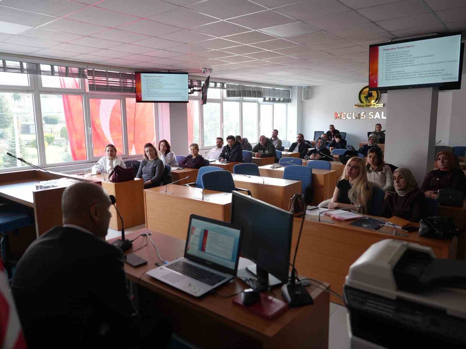 Kamu alımlarında temel ilke ve esaslar anlatıldı
