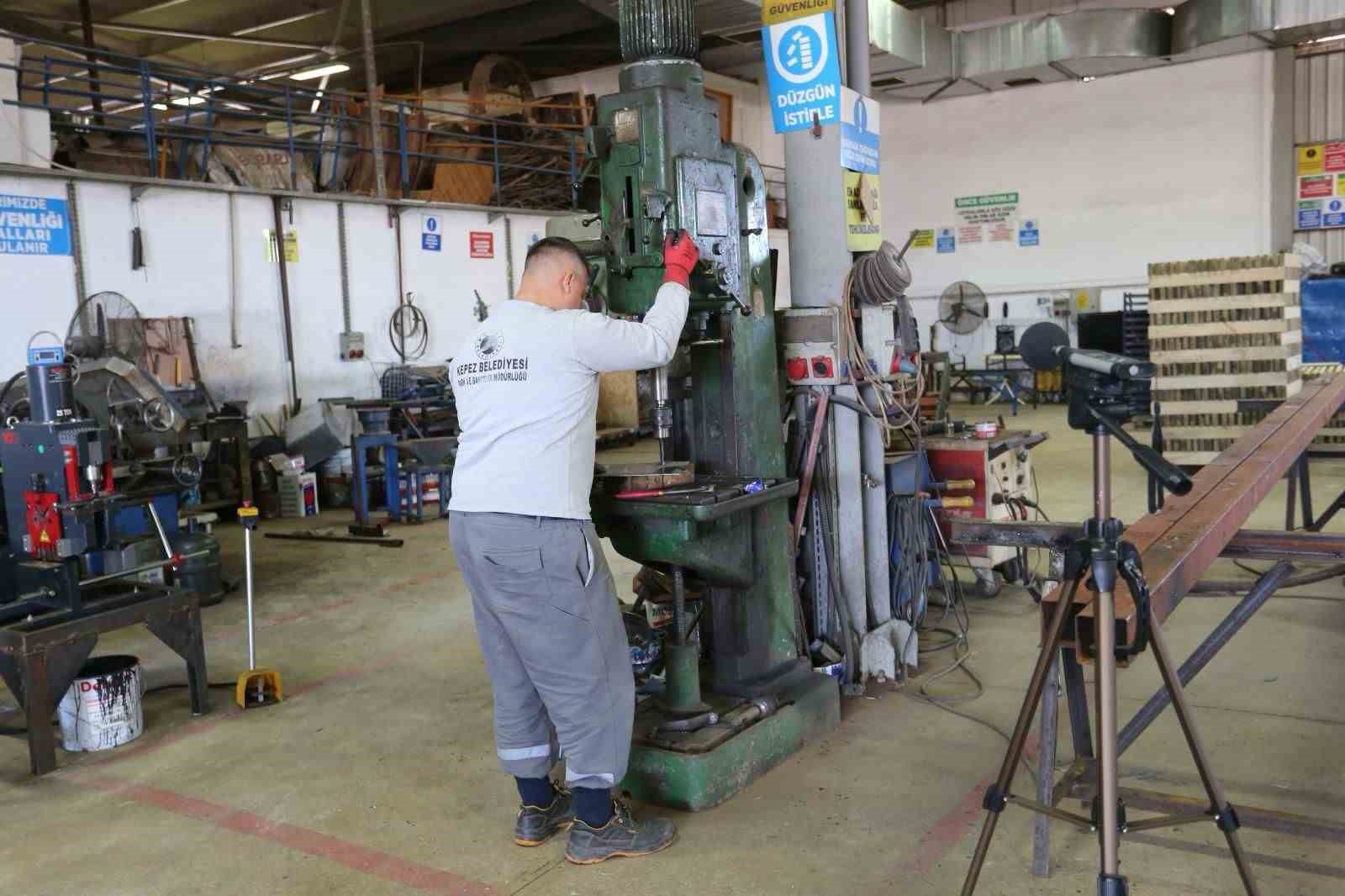 Kepez&rsquo;de 26 noktada g&uuml;r&uuml;lt&uuml; ve toz &ouml;l&ccedil;&uuml;m&uuml;
