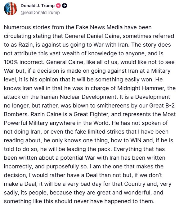 ABD Başkanı Trump: