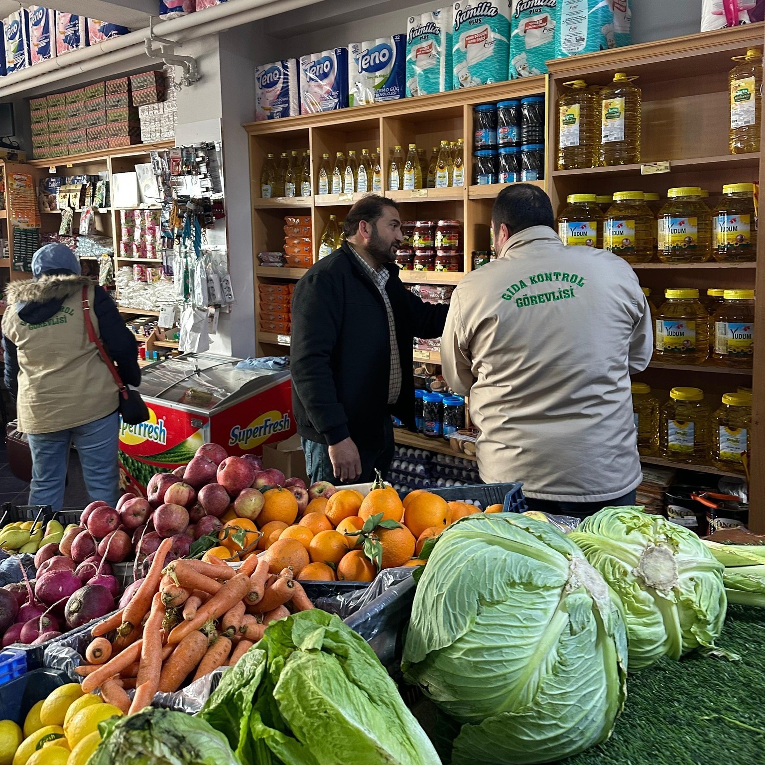 Otlukbeli&rsquo;nde gıda denetimi yapıldı
