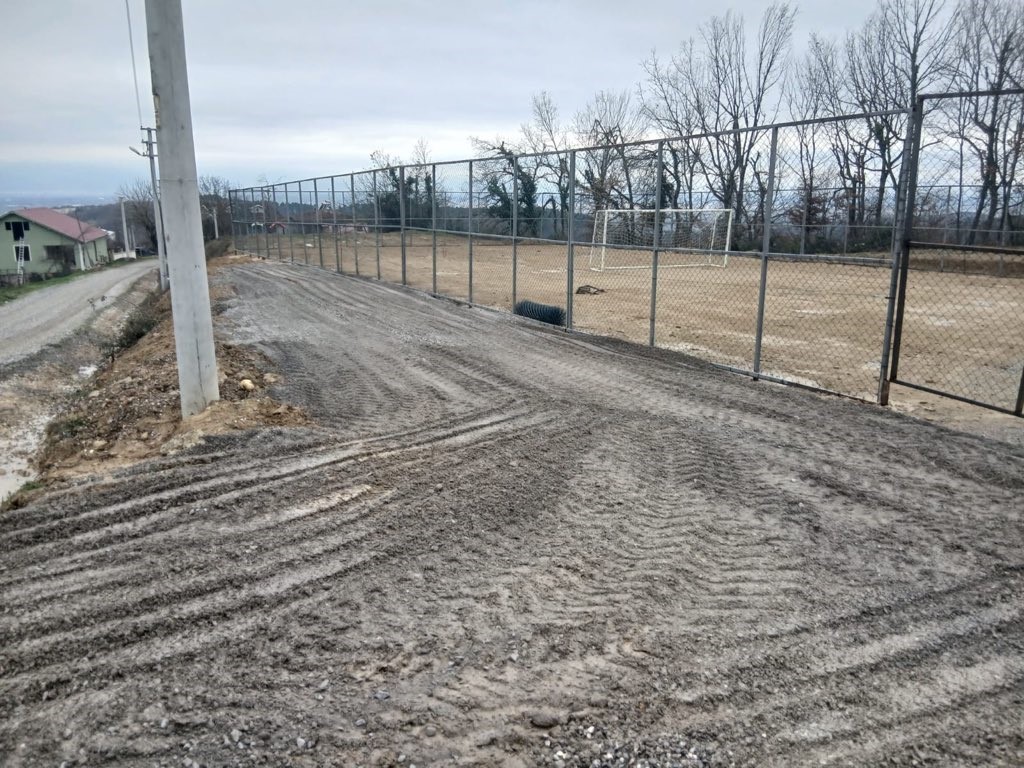 Akbıyıklar köyünde alt yapı iyileştirildi