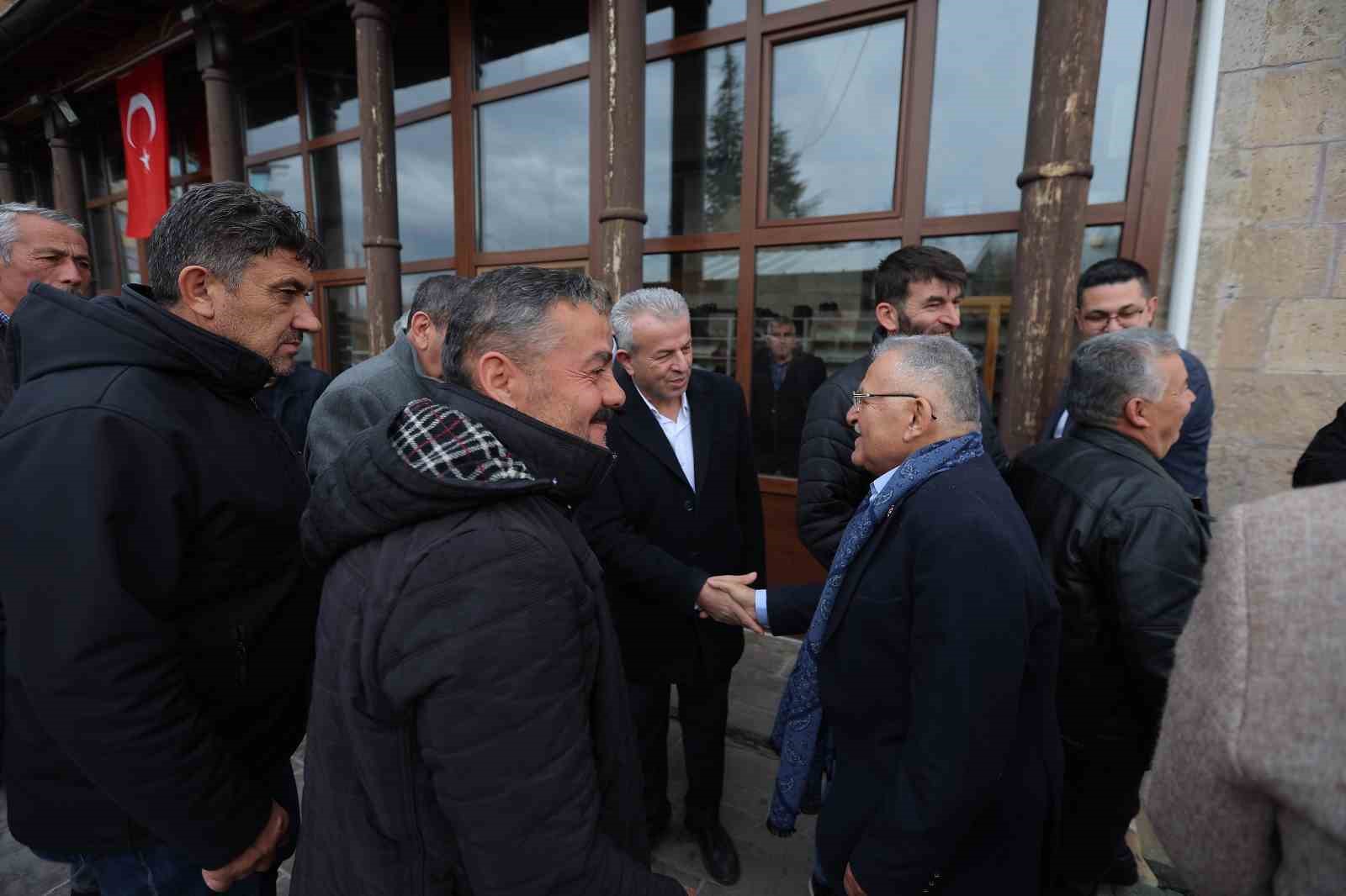 Başkan B&uuml;y&uuml;kkılı&ccedil;&rsquo;tan Yahyalı ve Yeşilhisar&rsquo;a Ramazan ayı ziyaretleri
