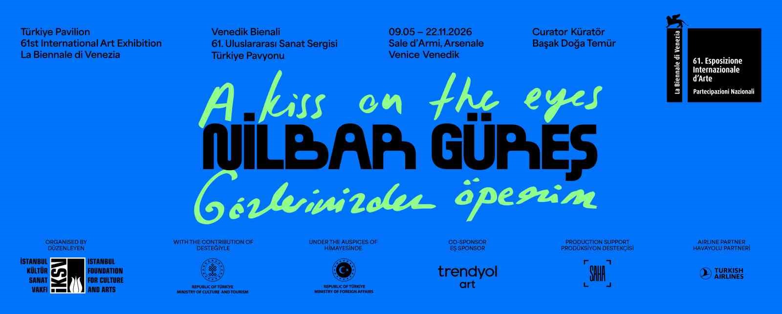 Trendyol Sanat, 61&rsquo;inci Venedik Sanat Bienali T&uuml;rkiye Pavyonu eş sponsoru oldu
