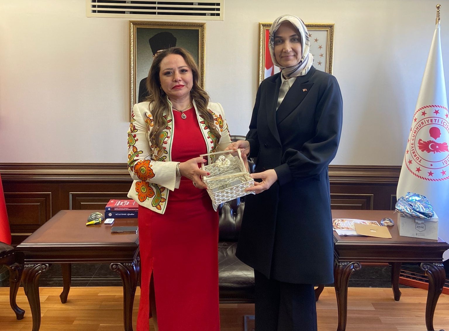 SATKOF ve USTKON&rsquo;dan Bakan Yardımcısı Yiğitbaşı&rsquo;na ziyaret
