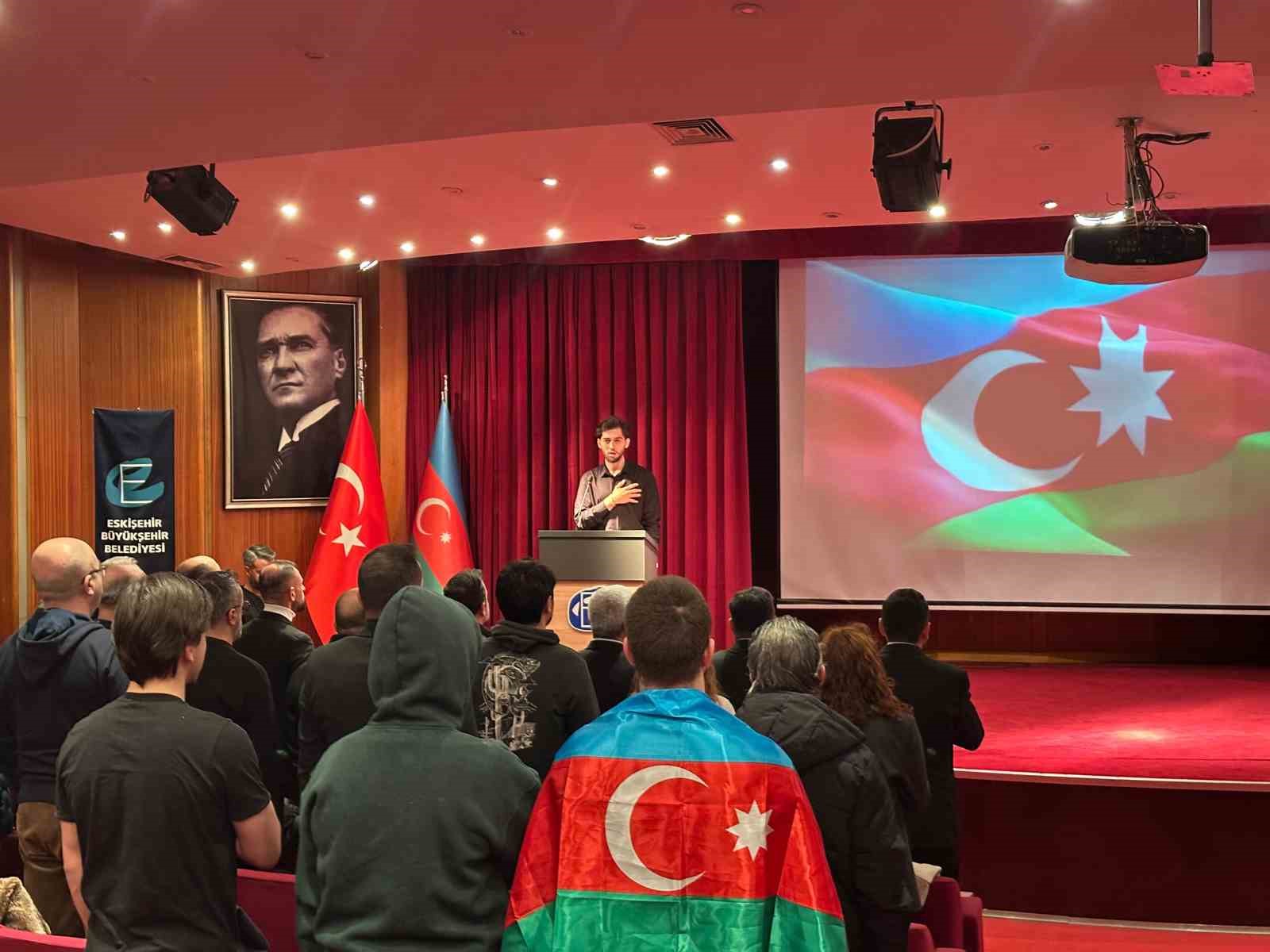 Eskişehir&rsquo;de &lsquo;Şiir ve Ağıtlarda Hocalı&rsquo; anma programı
